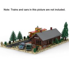 MOC-93402 Union Pacific Depot Kit Carson Colorado Bahnhof 4889 Stück