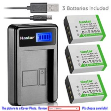Kastar Battery LCD Charger for