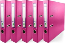 5x Ring-Buch rosa DIN A4