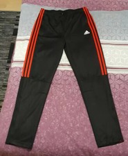 adidas Sporthose Trainingshose Firebird schwarz-rot Gr. 176