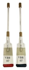 Paddel, Holz bemalt, 2 er Set