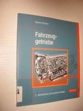 Fahrzeuggetriebe -von Werner Klement , 3. Aufl. 2011