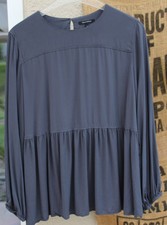 Tunika, Bluse, Shirt von Marc O´Polo blau grau , Gr L