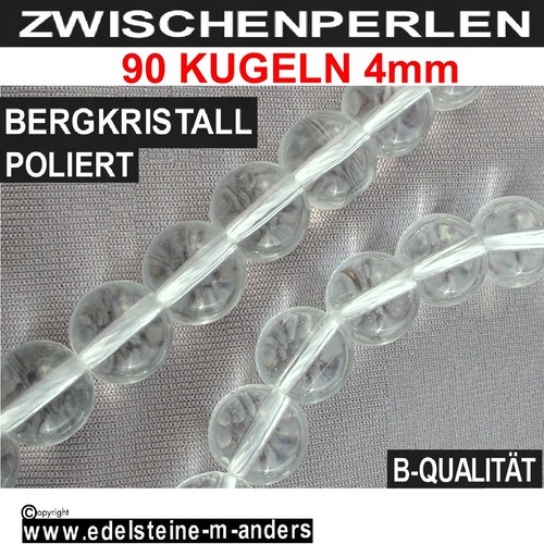 Bergkristall kugel ketten - bergkristall,