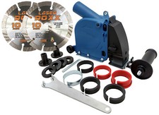 Mauernutfräse Aufsatz | Staubabsaugung für Mauernut Schlitzfräse 125 mm + Sets