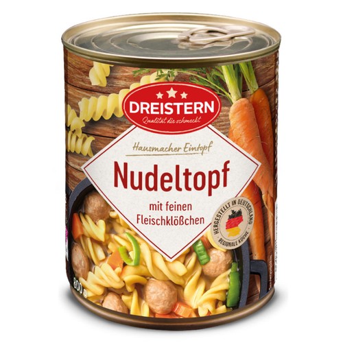 Dreistern nudeltopf mit feinen - nudeltopf,