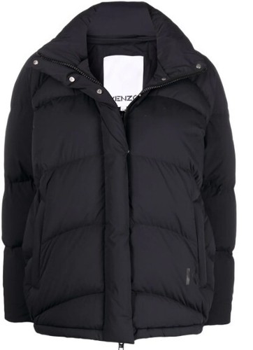 Kenzo logo print puffer - , jacket
