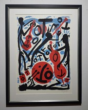 A.R. Penck " Mauer im Kopf " -