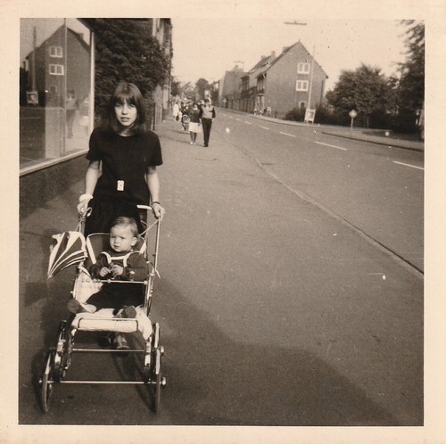 Vintage foto junge - foto, mit