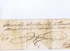 Polen Vorphila Faltbriefumschlag 1711 !!!  OPPELN-Brieg