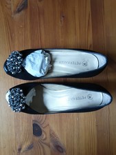 Damen Pumps Peeptoe Gr 5 Leder Schwarz Peter Kaiser 