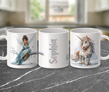 Personalisierte Tasse mit Fee