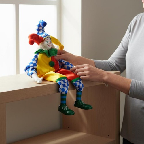 Hängebeinige clownfigur aus - hängebeinige,