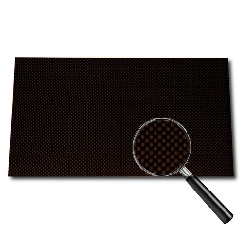 Cfk carbon platte beidseitig - carbon,