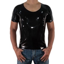 Latex T-Shirt Hemd aus Rubber