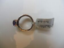 schöner Ring ,   925 Silber ,  mit geschliffenem , lila Stein ,  Thomas Sabo