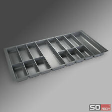 ORGA-BOX® IV UNIVERSAL Besteckeinsatz für 100 cm Schubladenbreite Besteckkasten