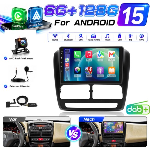 Dab 128gb navi dsp - für, fiat
