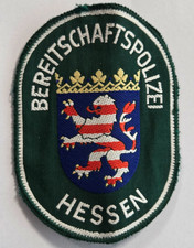 POLIZEI Polizei HESSEN Patch BEREITSCHAFTSPOLIZEI Polizeiabzeichen HBP Abzeichen