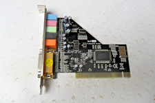 Techsolo Soundcard 5.1 – 6 Kanal Surround Soundkarte – PCI