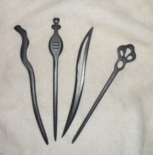 4x Haarschmuck Vintage