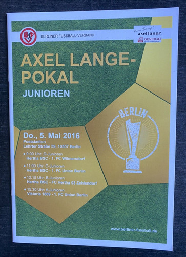 Pokalfinale berlin jugend - berlin,