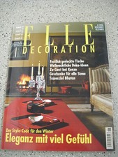 ELLE Decoration  - Der Style-Code für den Winter -  Eleganz mit viel Gefühl