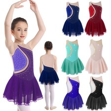 Mädchen Eiskunstlauf Kleid