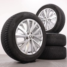 Winterräder 18 Zoll Skoda Kodiaq II PS Original Alu-Felgen Winterreifen 7-7,5mm