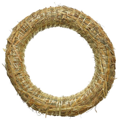Strohkranz natur 50 cm - strohkranz, Ø