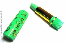 Magic Zauber Stift Lippenstift Lipstick Grün *wird Rosa bis Rot nach pH-Wert*  