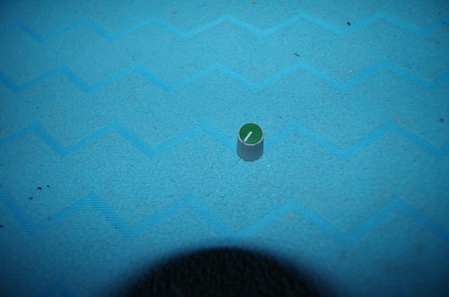 Rotary knob green small - green,