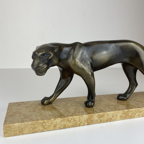 Art deco panther - deco, marmor