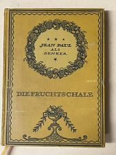 Dr. G. Friedländer Jean Paul als Denker, Jean Paul, Literatur, Philosophie
