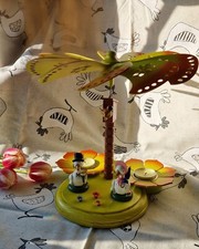 Legler Osterpyramide Gänsepaar bunt klein