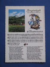 AK Bayrischzell - Lied von Martin Staudacher ca. 1970