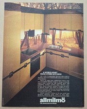 Allmilmo Küchen Original UK Presseanzeige 1978