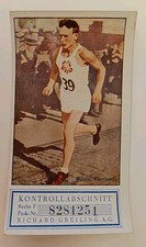 Sammelbild Greiling Olympia 1928 Ritola Finnland