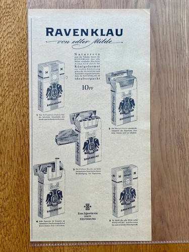 Ravenklau zigarette haus - ravenklau,