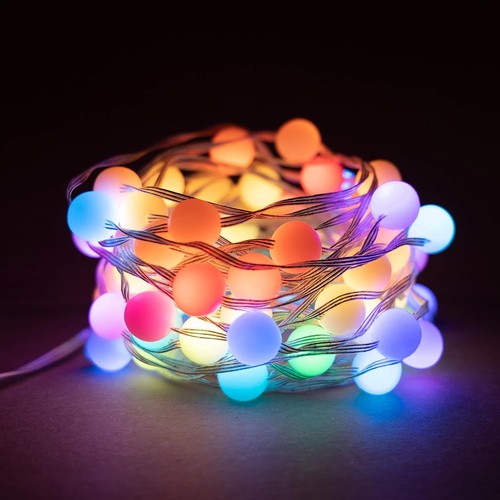 Led lichterkette rgb - 50, bunt