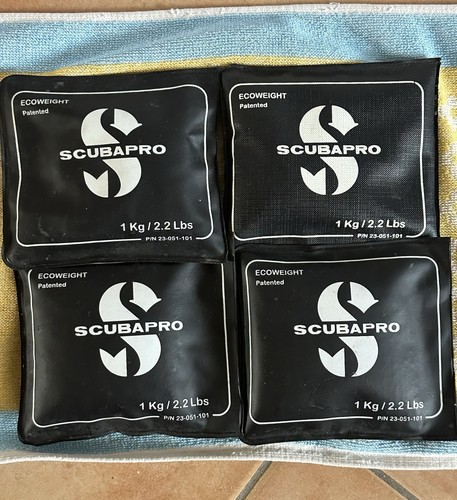 Scubapro softblei 4x1kg - scubapro,
