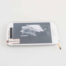 LCD-Display-Glas - Samsung S3 mini i8198 Touchscreen - Display - weiß - gebra...