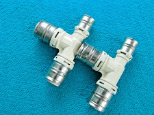 2 x T - Stücke 26 x 26 x 20, Alpex F50, Conel, Cosmo Connect