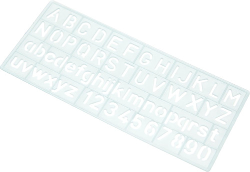 10610 schriftschablone - e-10610, 00
