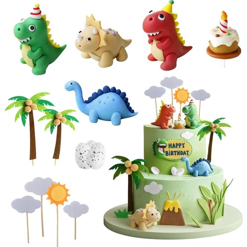 Dino tortendeko set stück - set,