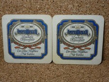 alter Bierdeckel Hofbrauhaus Freising Amperthaler leichte Hefe 2St.aus Sammlung 