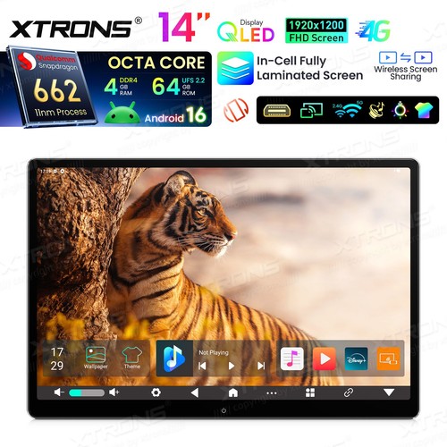 Qled kopfstützemonitor - 14",