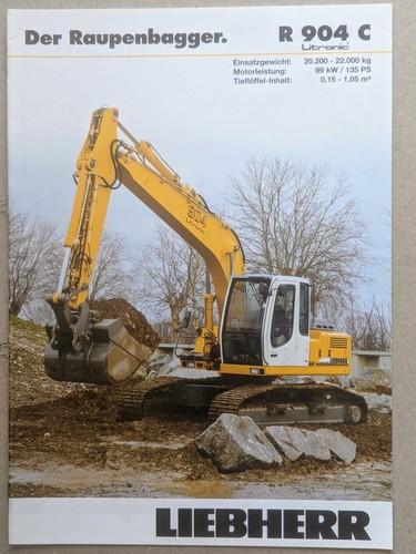 Liebherr 904 raupenbagger - liebherr, c