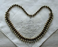 ALTES COLLIER - PERLEN -