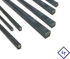 Vierkantstahl Stahl schwarz